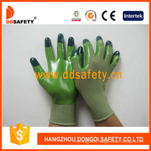 Green Nylon with Green Nitrile Glove Dnn512